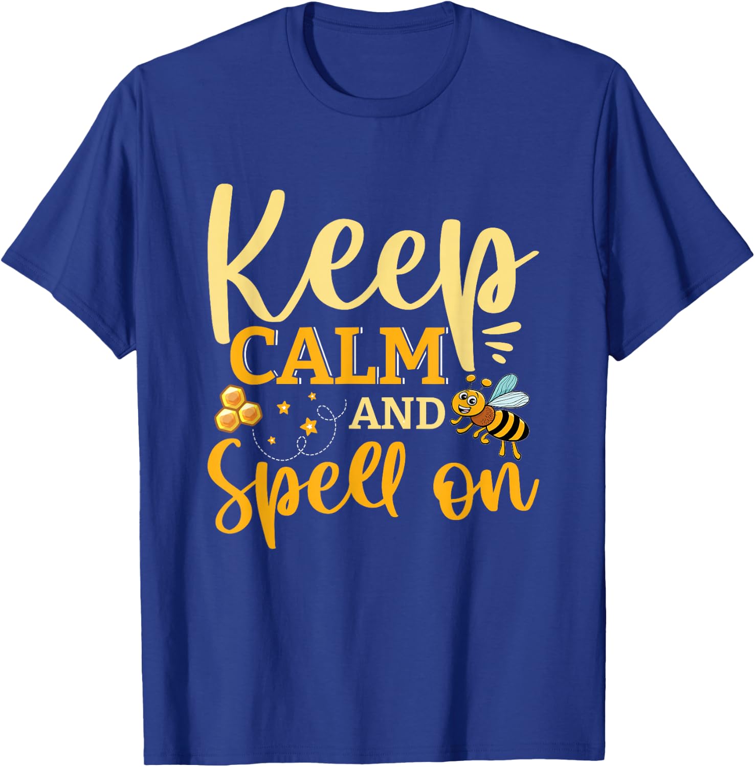 Spelling Champ School Competition Word Speller Spelling Bee T-Shirt - T-Shirt | Royal