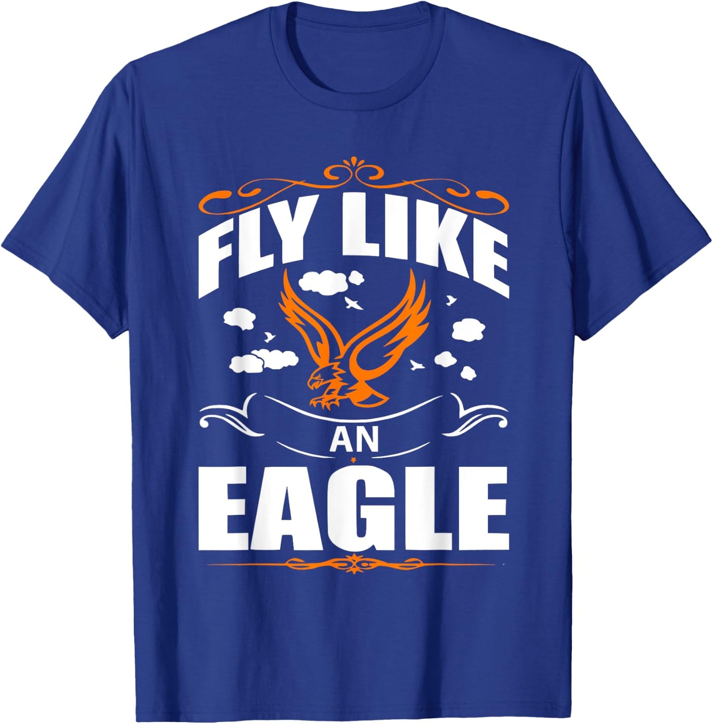 Fly like an eagle Apparel with Bird an Women T-Shirt - T-Shirt | Royal