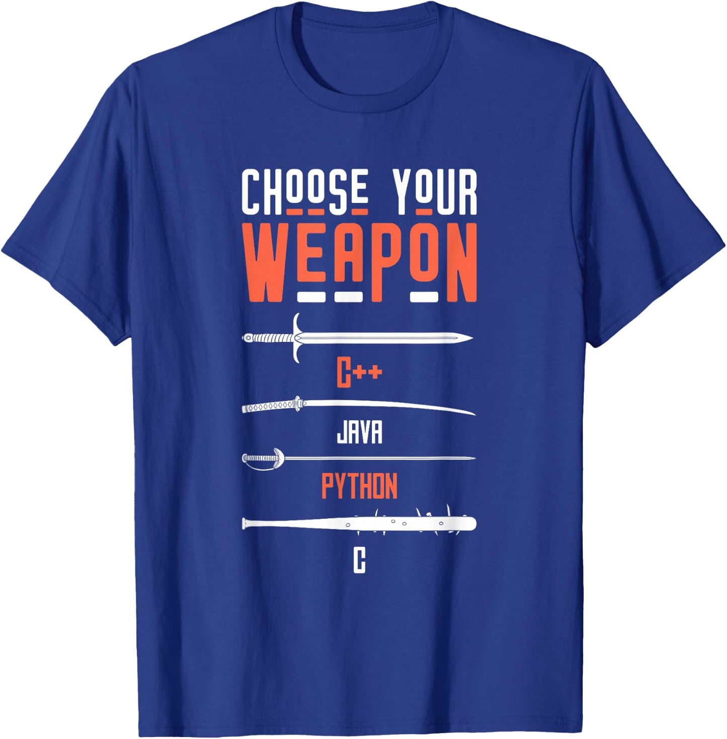 Developer Coder Programming - Software Engineer Programmer T-Shirt - T-Shirt | Royal
