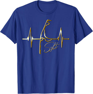 Sylt Skyline Herzschlag Nordsee Herz Nordfriesen I Love Sylt T-Shirt - T-Shirt | Royal
