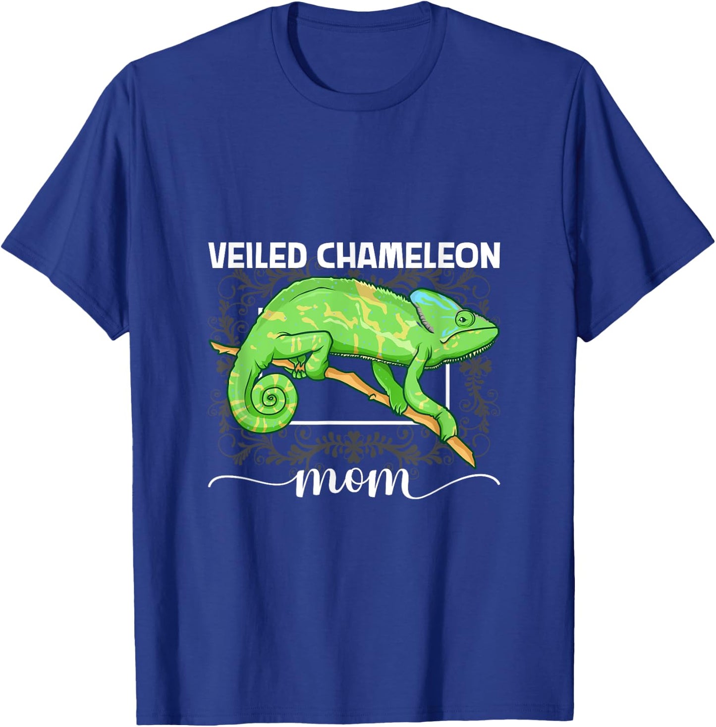 Veiled Chameleon Mom T-Shirt - T-Shirt | Royal