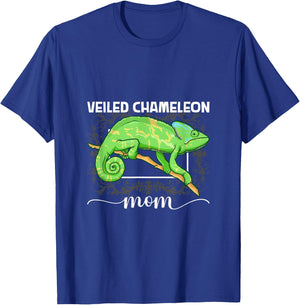 Veiled Chameleon Mom T-Shirt - T-Shirt | Royal