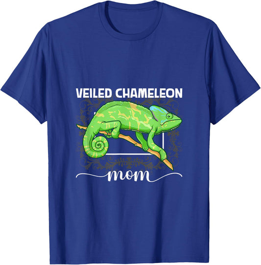 Veiled Chameleon Mom T-Shirt - T-Shirt | Royal