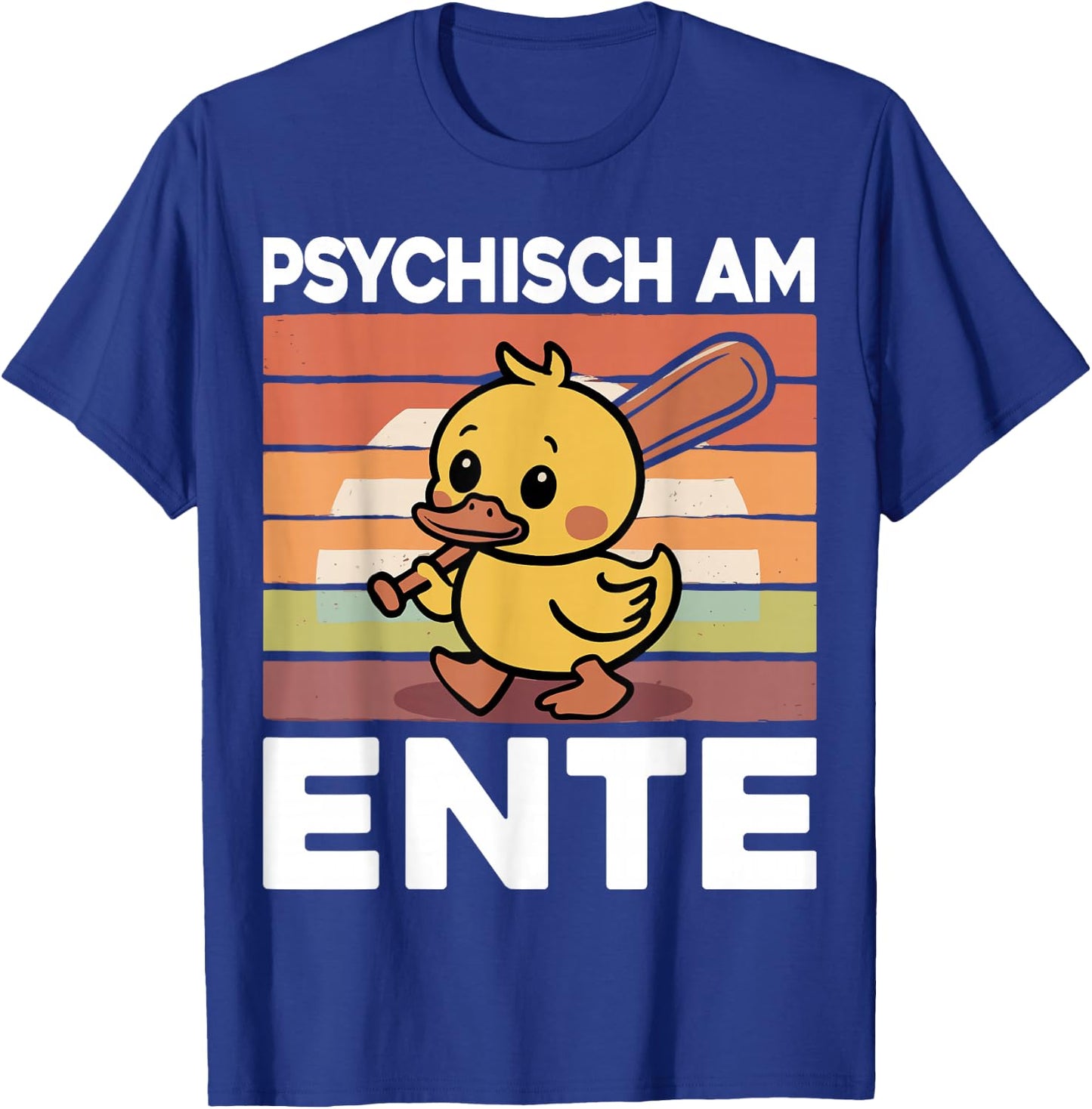 Psychisch Am Ente Funny T-Shirt - T-Shirt | Royal