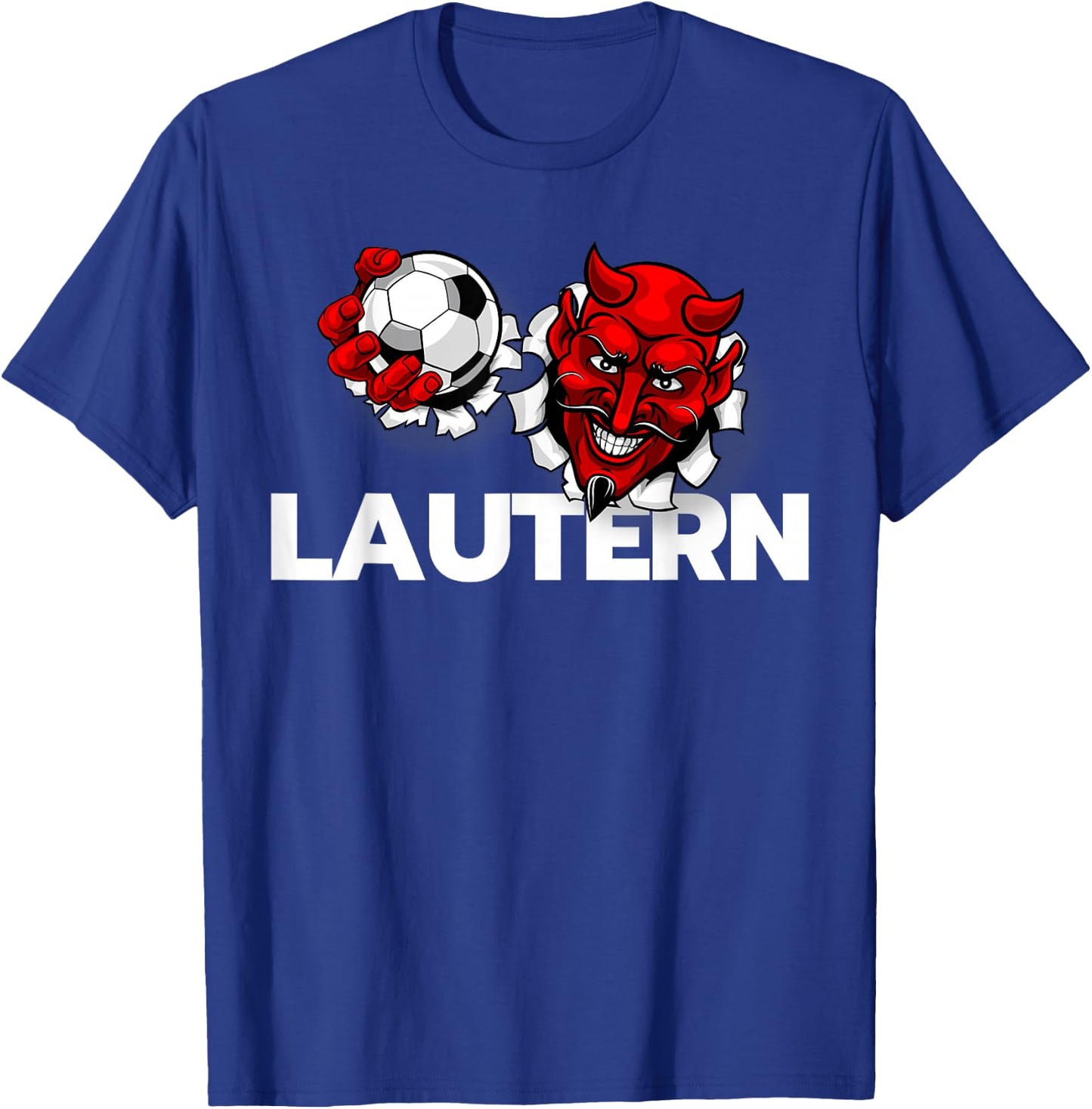 Football Lautern Verein Kaiserslautern Lautre Stadt Pfalz , black T-Shirt - T-Shirt | Royal