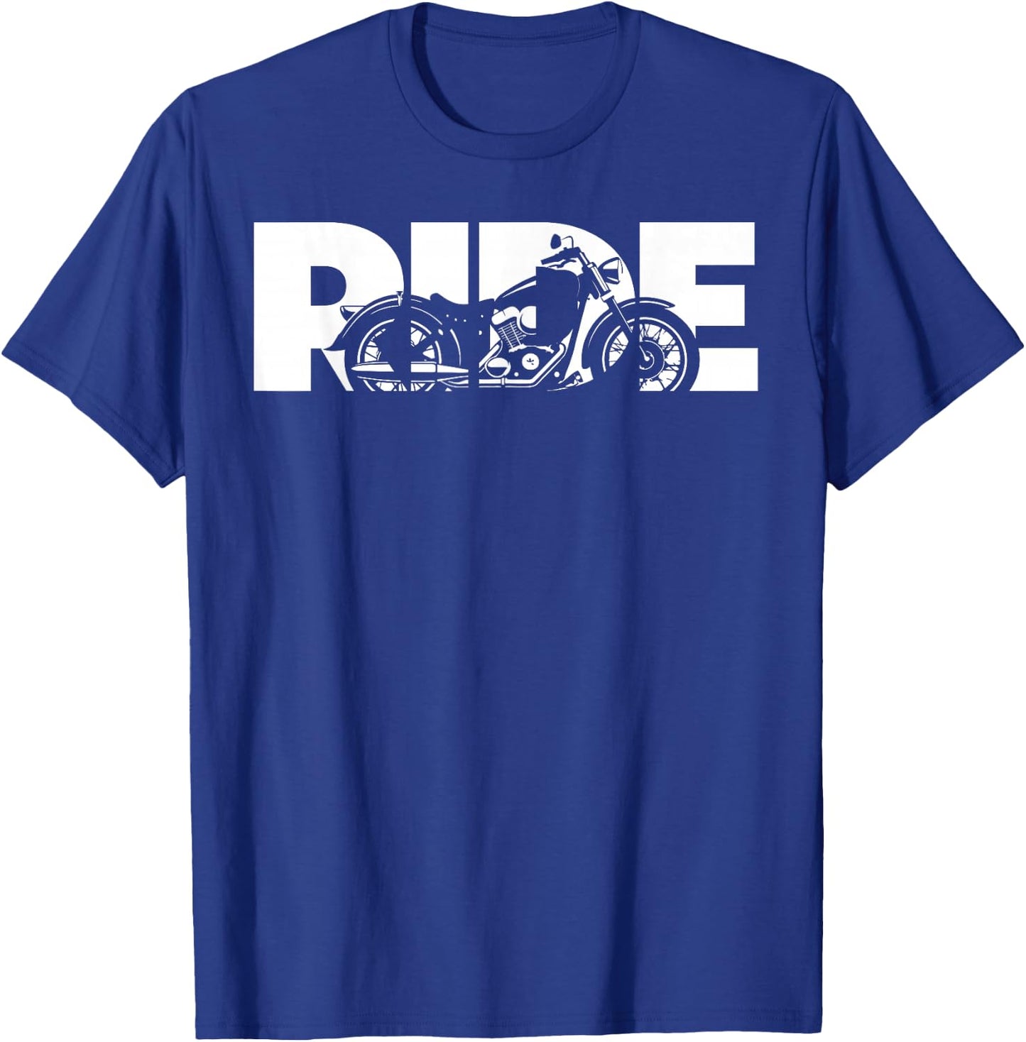 Ride Motorcycle Apparel, Motorcycle T-Shirt - T-Shirt | Royal