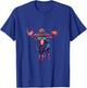Party Moose with Sombrero | Mexico T-Shirt - T-Shirt | Royal