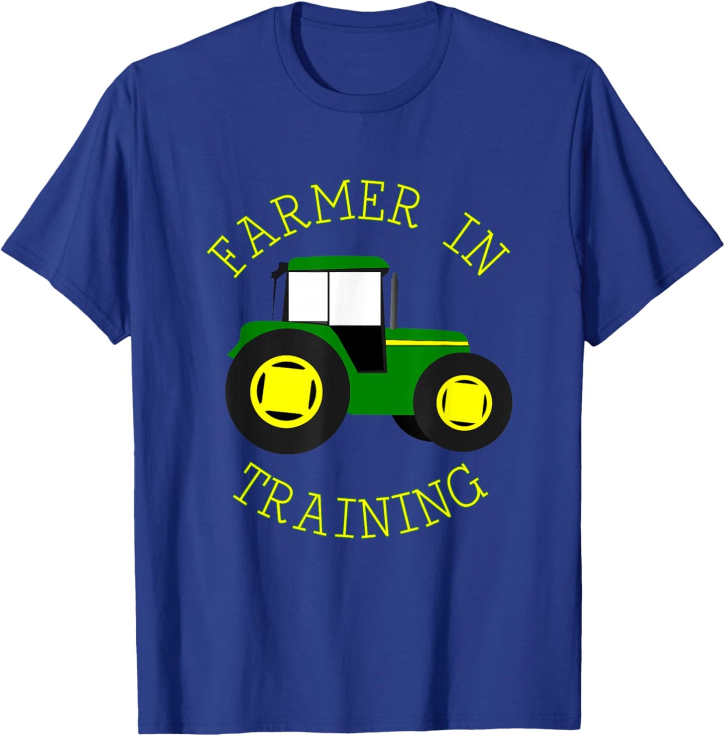 Farmer In Training Tractor T-Shirt - T-Shirt | Royal
