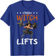 This Witch Lifts T-Shirt - T-Shirt | Royal