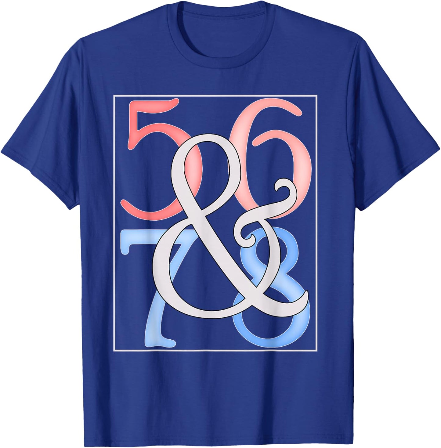&5678 Funny Dance Count T-Shirt - T-Shirt | Royal