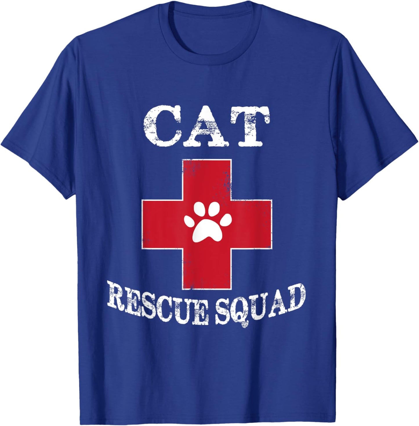 Animal Rescue Shirt - Cat Rescue Squad T shirts Women Girls Kids T-Shirt - T-Shirt | Royal