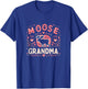 Moose Grandma Shirt Moose Lover Mooses T-Shirt - T-Shirt | Royal
