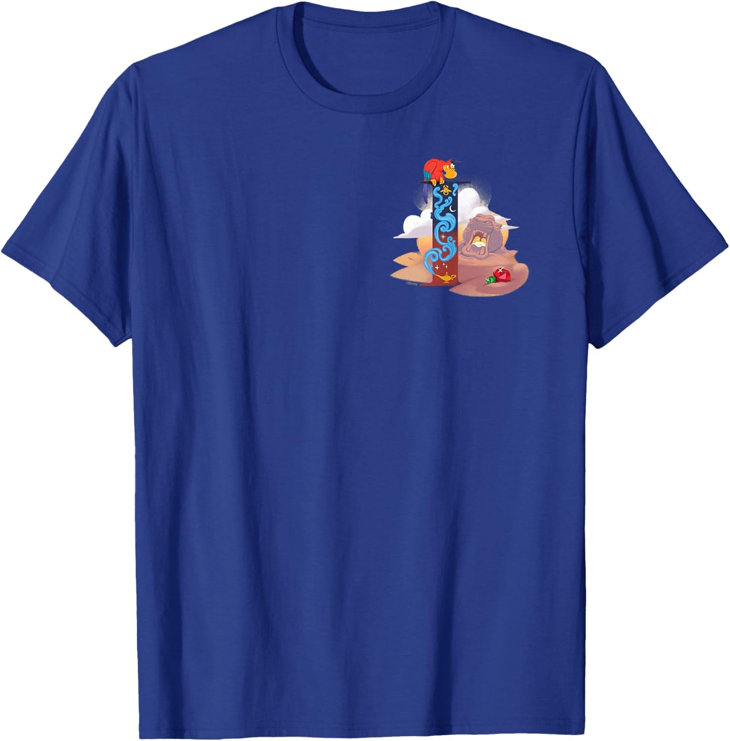 Disney Villains Alphabet Monogram Aladdin Letter I for Iago T-Shirt - T-Shirt | Royal