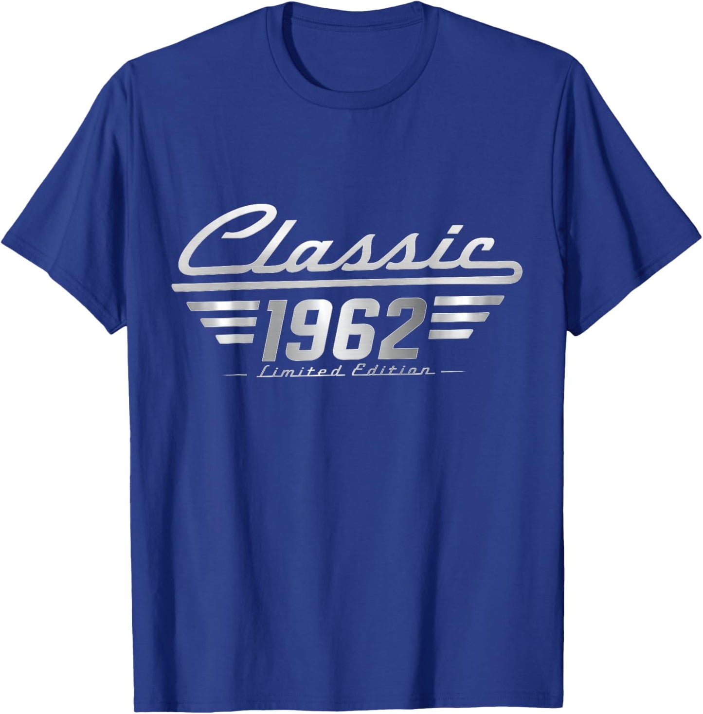 Classic 1962 Limited Edition Vintage Car Birthday T-Shirt - T-Shirt | Royal