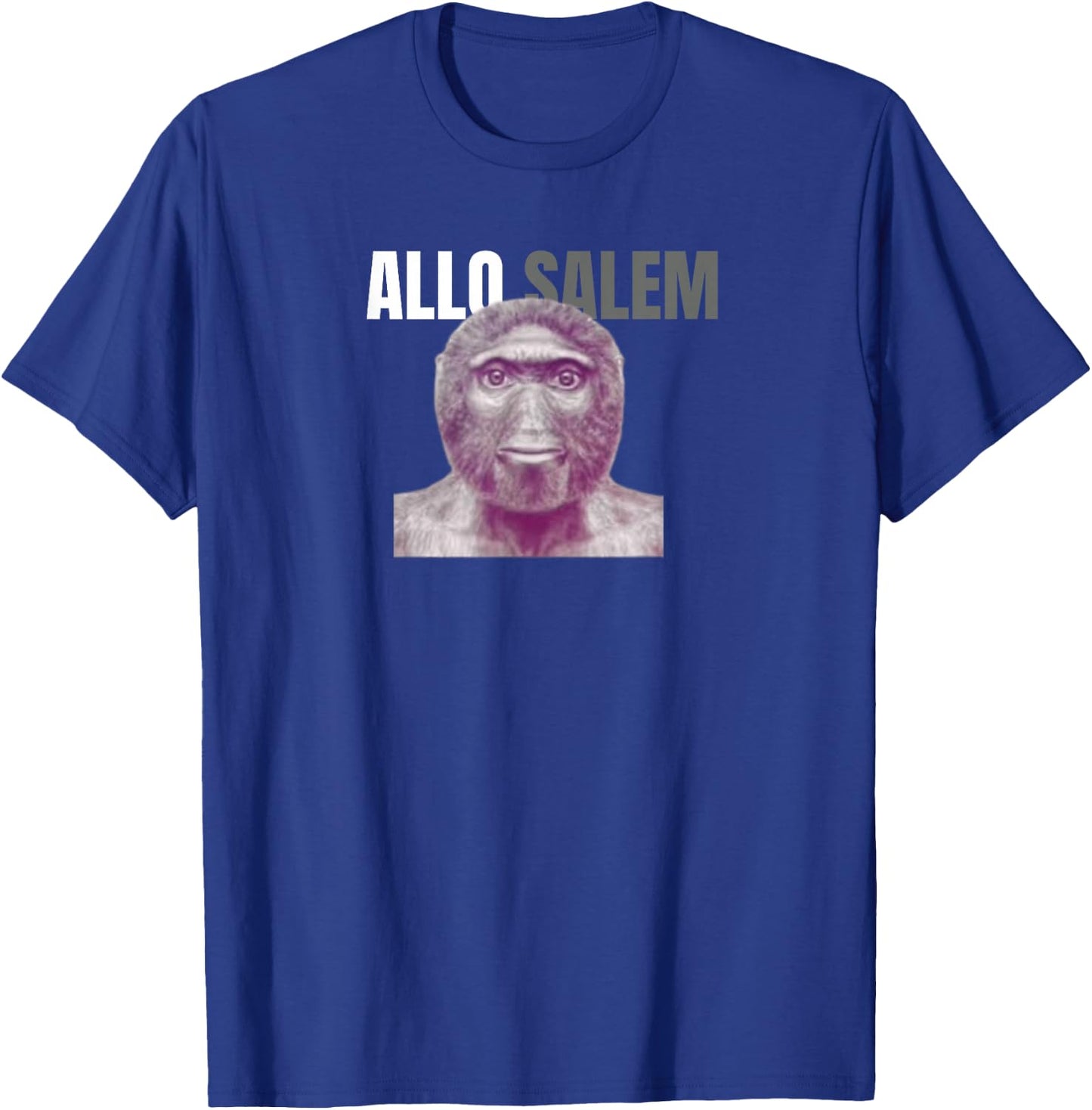 allo salem Humor for College Boys and Girls , Black, S T-Shirt - T-Shirt | Royal