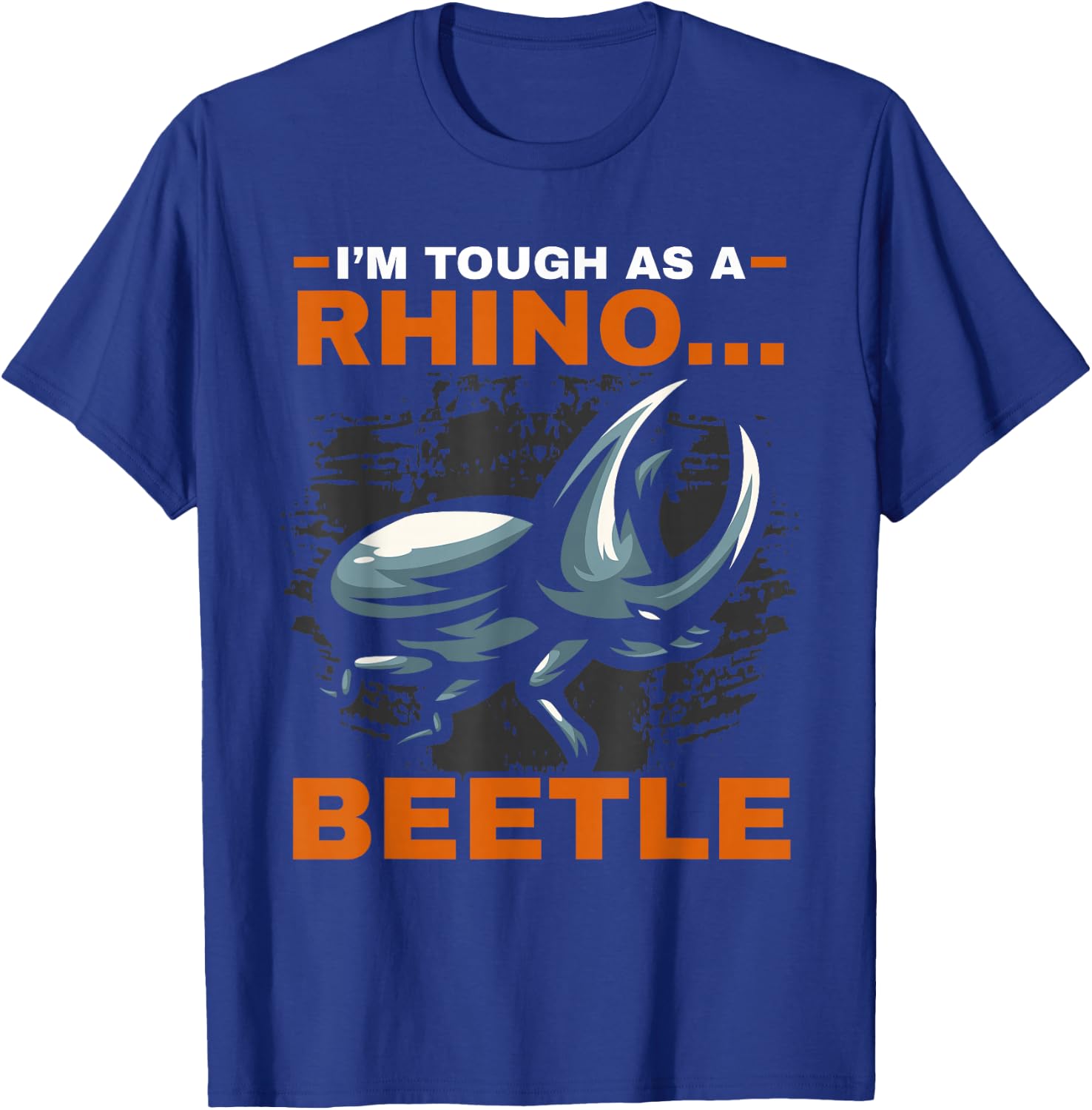 Rhino Beetle Insect Lover Entomology Rhinoceros Beetle T-Shirt - T-Shirt | Royal