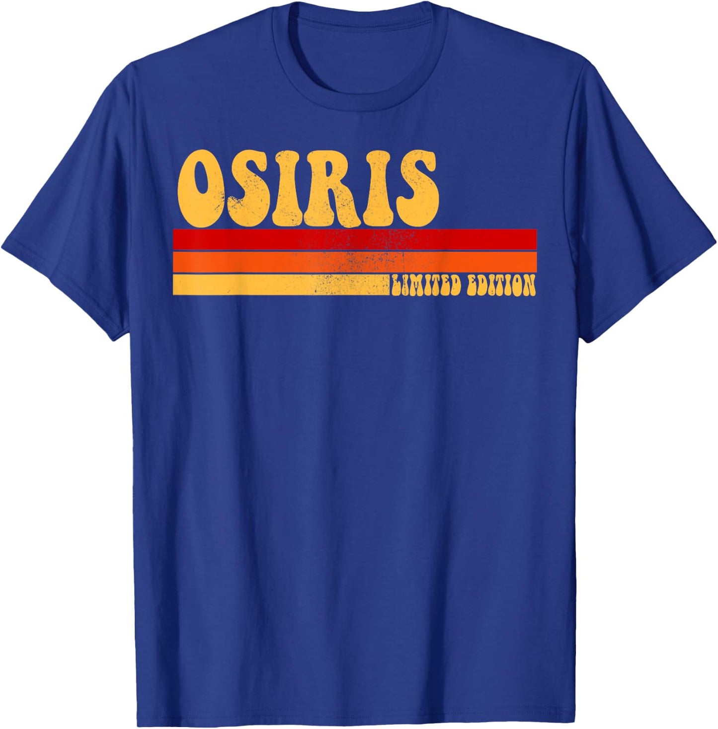 OSIRIS Name Personalized Idea Men Retro Vintage OSIRIS T-Shirt - T-Shirt | Royal