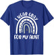 Brain Tumor Cancer Support Awareness I Wear Gray For My Aunt T-Shirt - T-Shirt | Royal