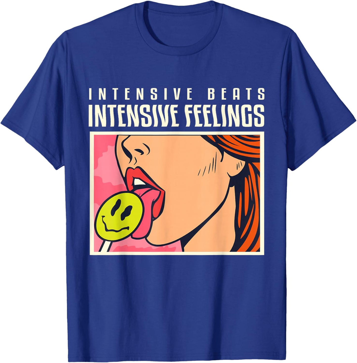 Techno - Intensive Gefühle - ACID Lollipop T-Shirt - T-Shirt | Royal