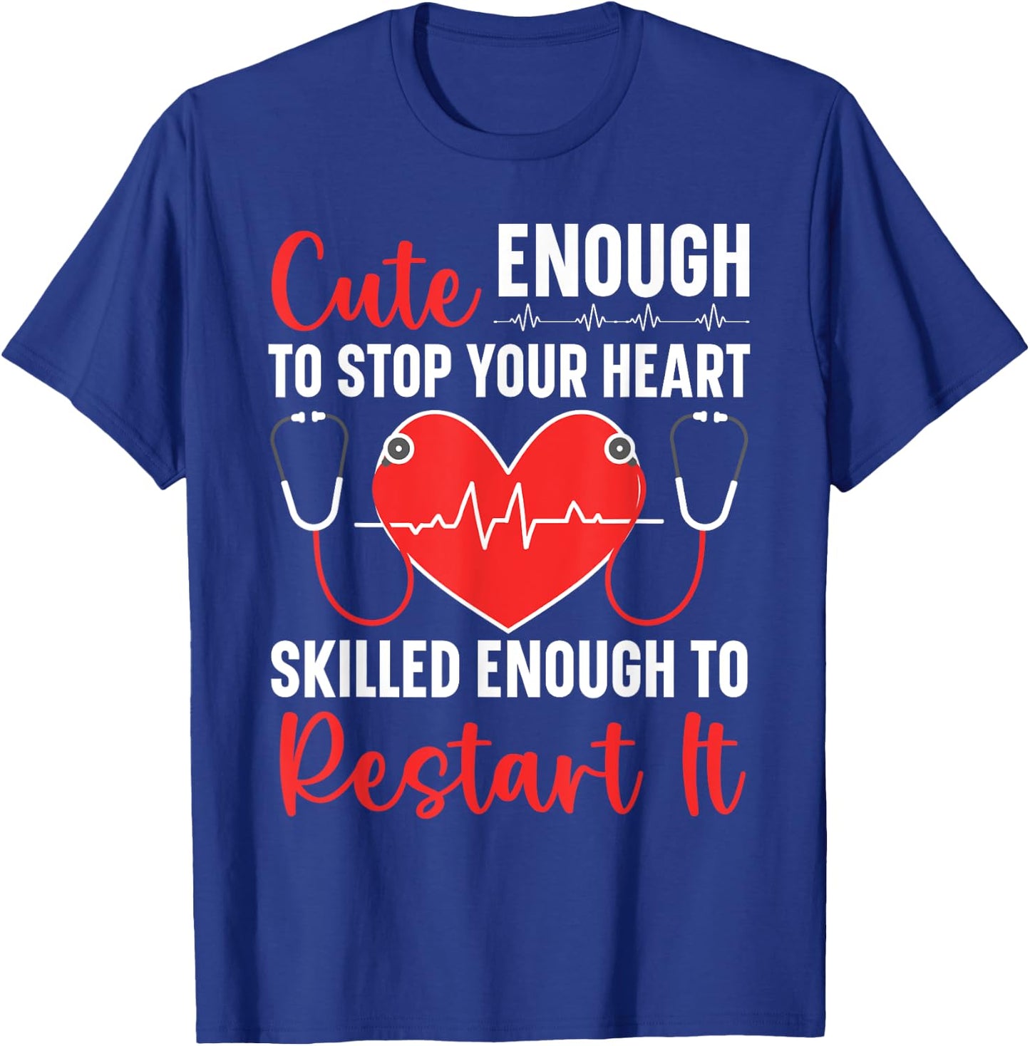 Certified Nursing Assistant Medical Worker CNA T-Shirt - T-Shirt | Royal