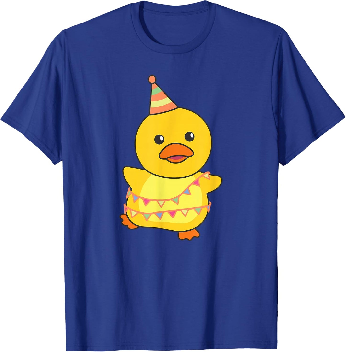 Birthday Duck for Children, Birthday Duck T-Shirt - T-Shirt | Royal