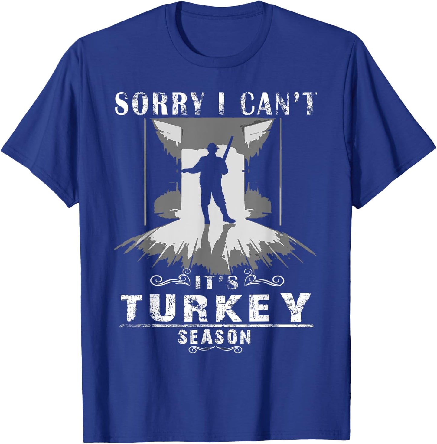 Turkey Hunting Shirt Accessories Gear Funny Bird Hunter T-Shirt - T-Shirt | Royal