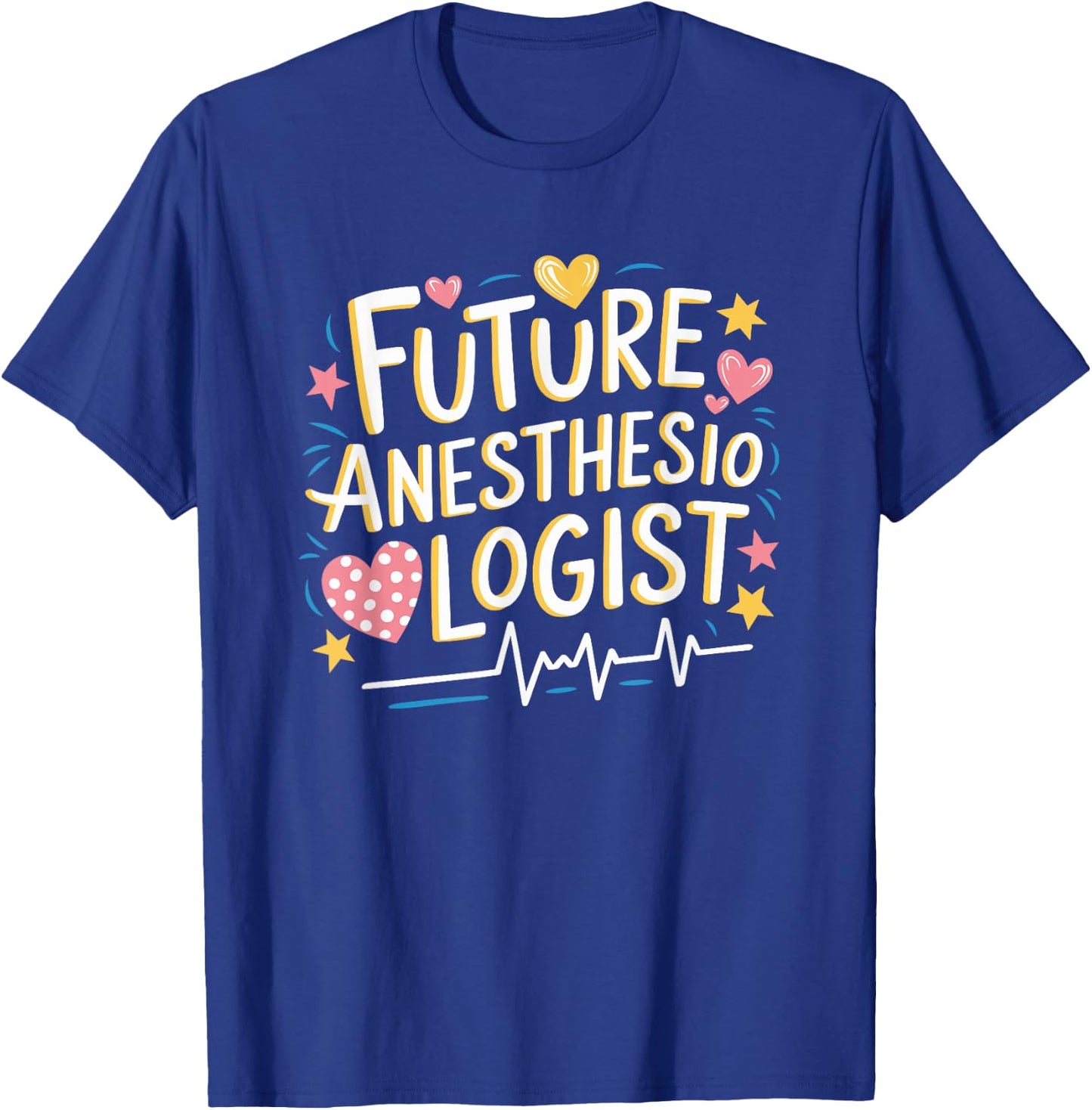 CRNA Nurse Student Future Anesthesiologist, Anesthesiologist T-Shirt - T-Shirt | Royal