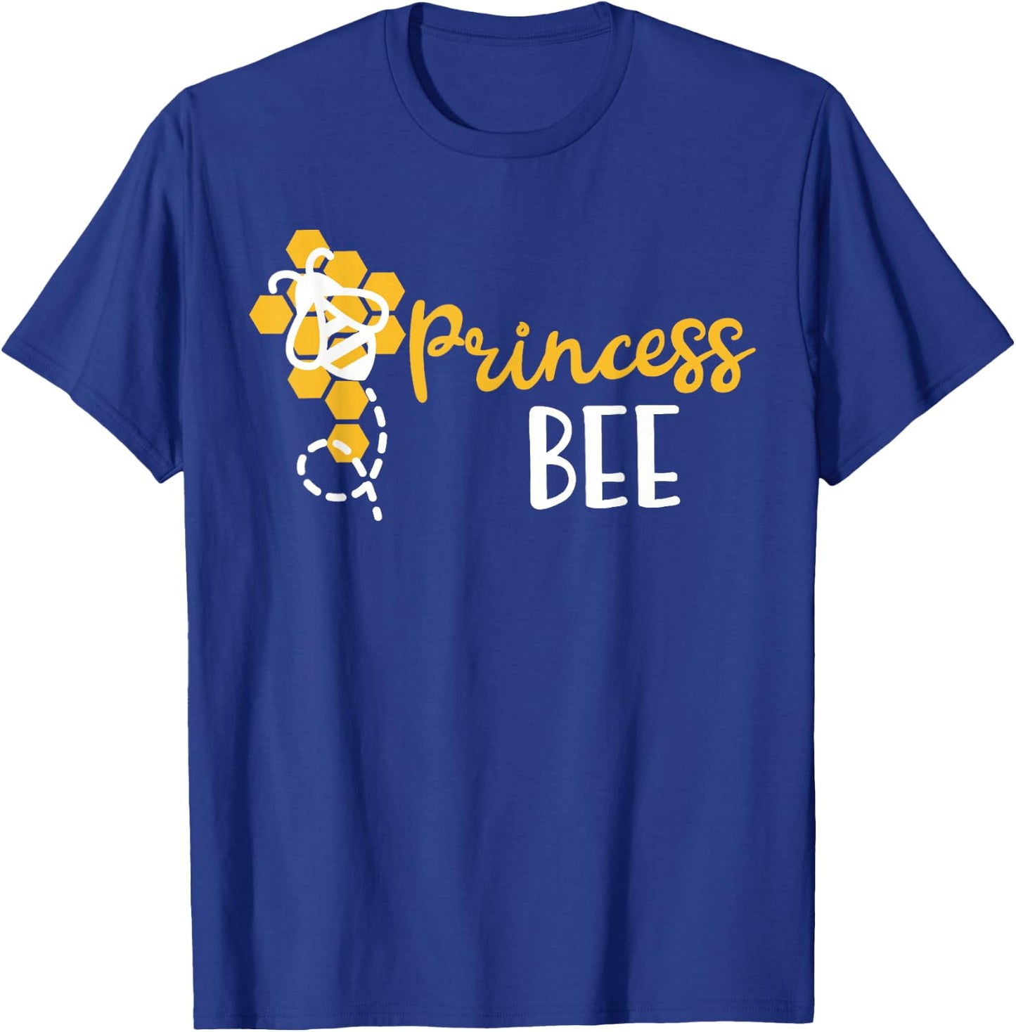 Princess Bee Family Matching Funny Princess Bee Hive T-Shirt - T-Shirt | Royal