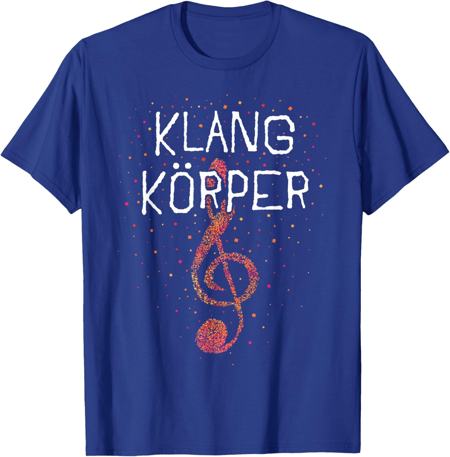 Music Clef Singer Choir Choir Gift T-Shirt - T-Shirt | Royal