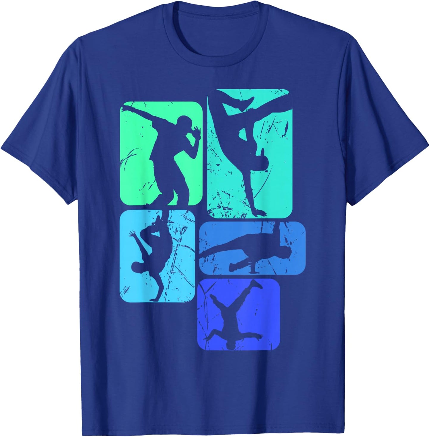 Breakdance Breakdancer Breakdancing Children's Boys Men's T-Shirt - T-Shirt | Royal