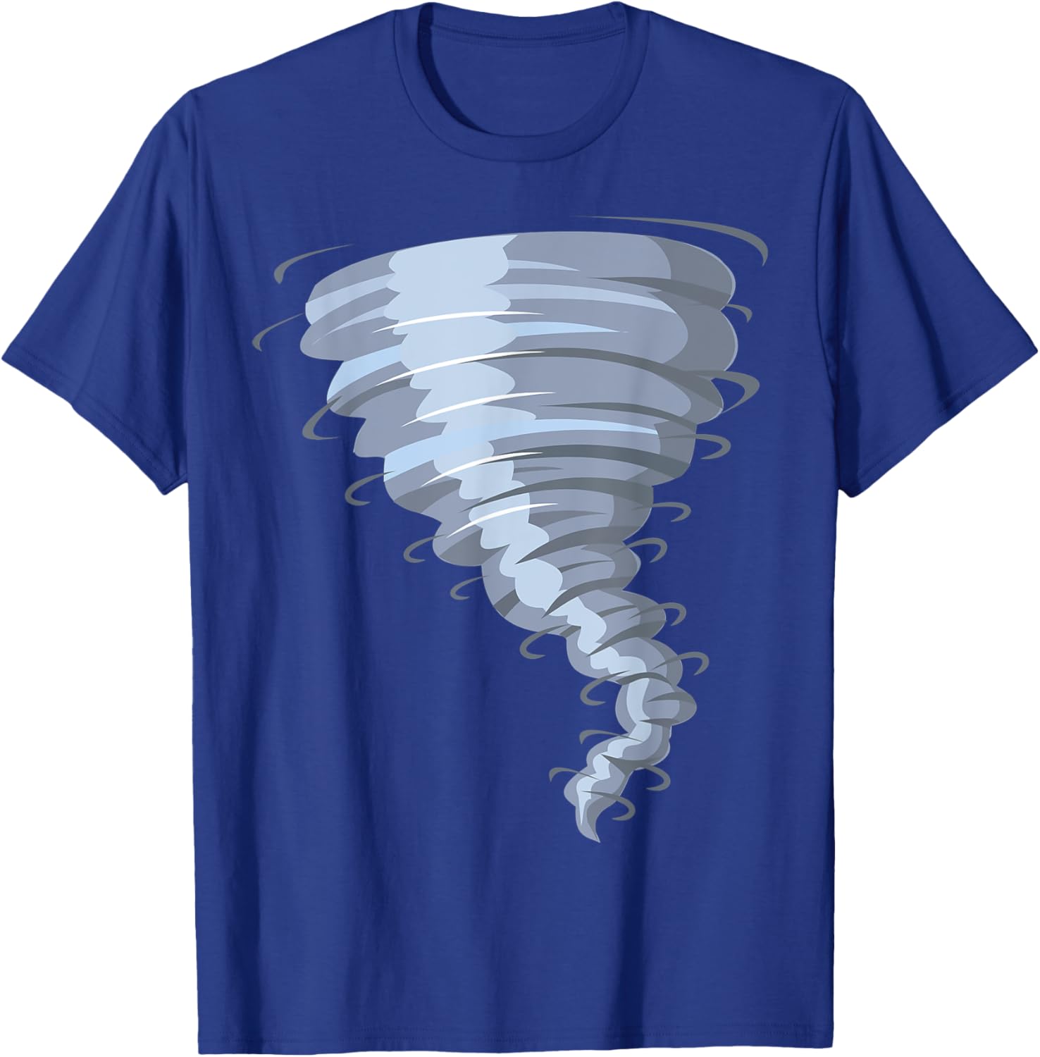 Tornado Costume Shirt Storm Twister Scary Weather Hurricane T-Shirt - T-Shirt | Royal