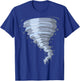 Tornado Costume Shirt Storm Twister Scary Weather Hurricane T-Shirt - T-Shirt | Royal