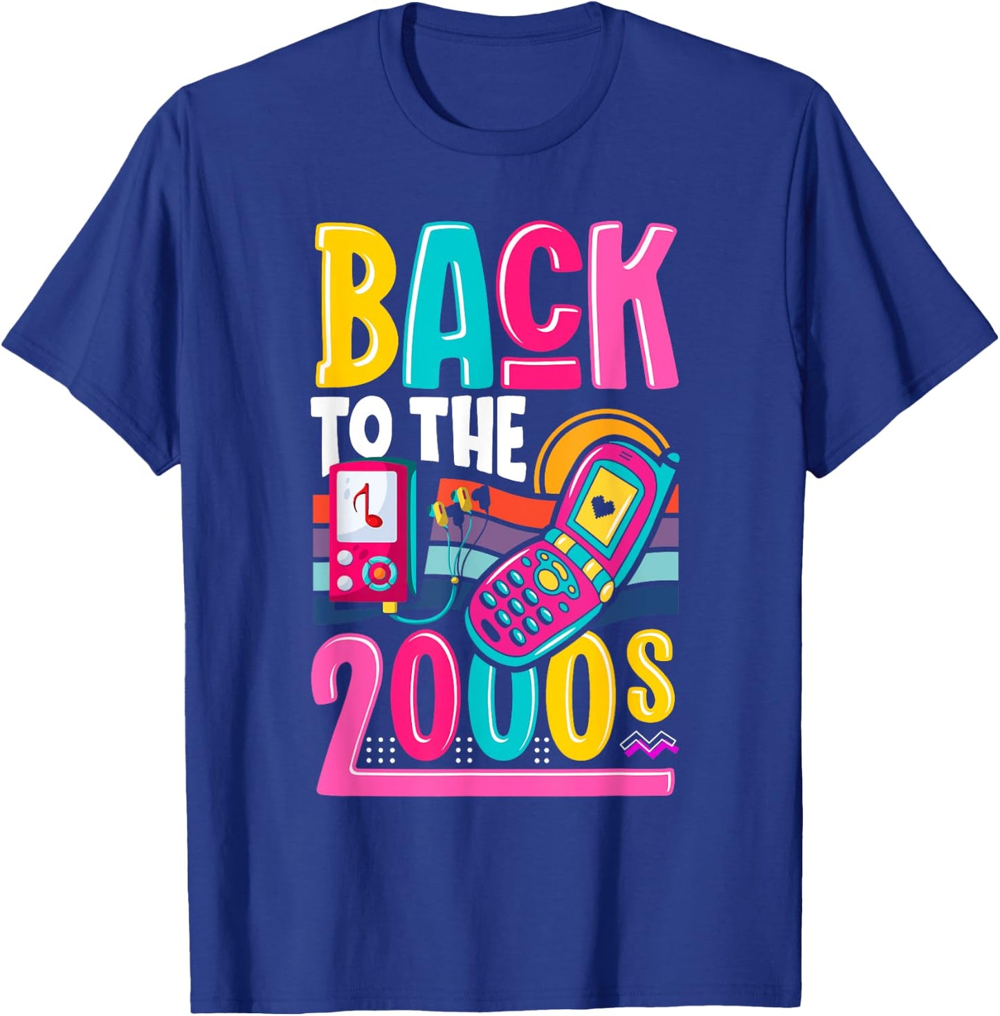 Back to the 2000s vintage two thousand retro 00s T-Shirt - T-Shirt | Royal