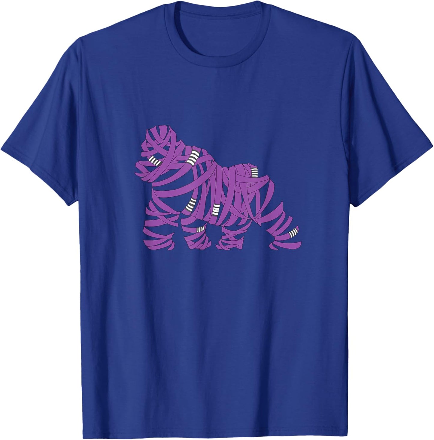 Bjj Jiu Jitsu Belt Gorilla - Purple T-Shirt - T-Shirt | Royal