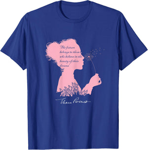 Eleanor Roosevelt s Inspirational Quote with a Signature T-Shirt - T-Shirt | Royal