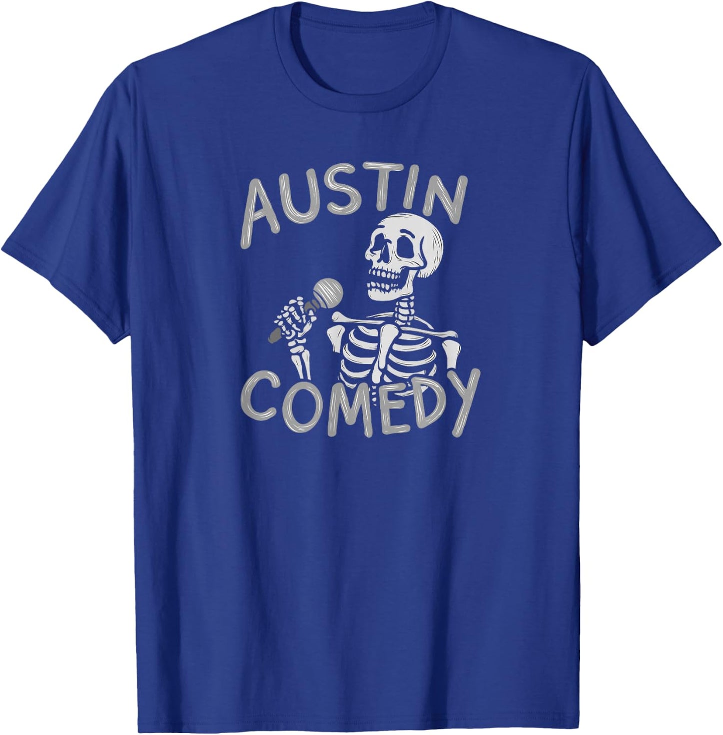 Austin Comedy Enthusiast Comedian Funny retro 70s vintage T-Shirt - T-Shirt | Royal