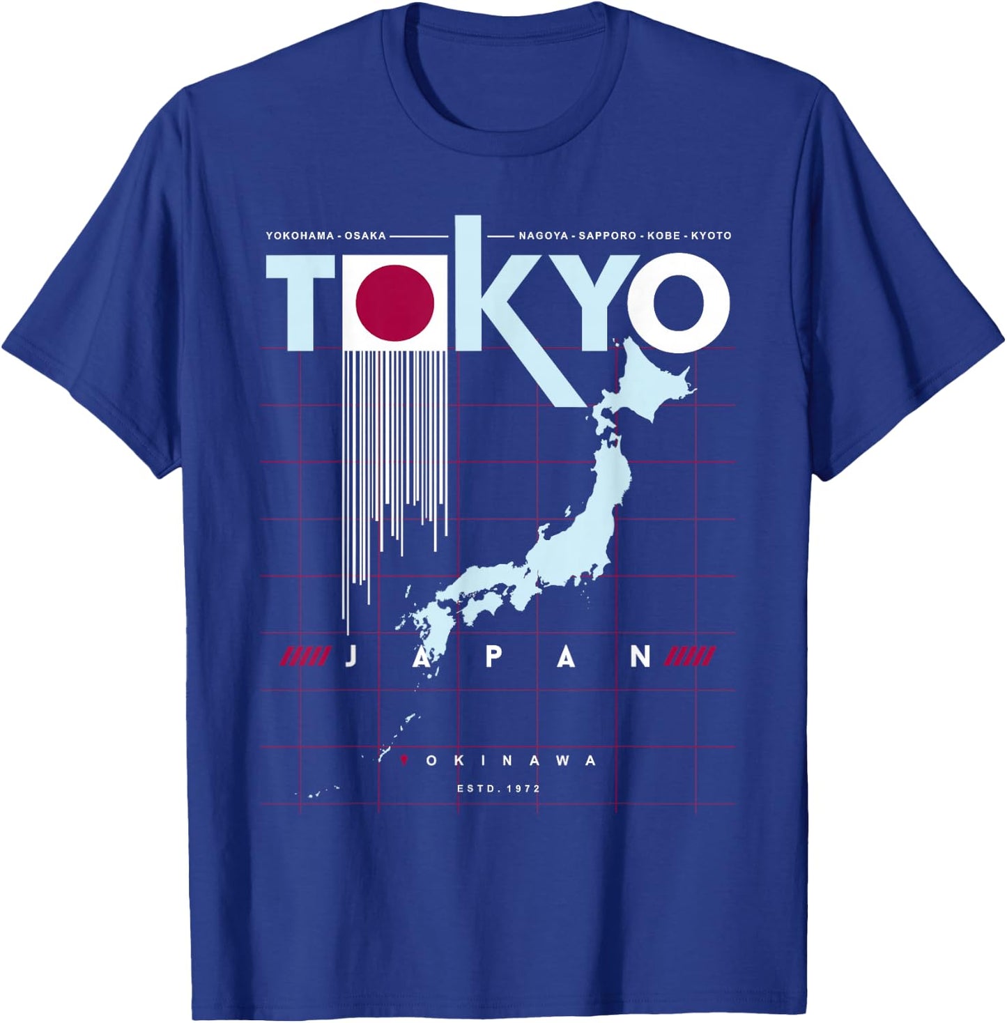 Tokyo Japan , Black, S T-Shirt - T-Shirt | Royal