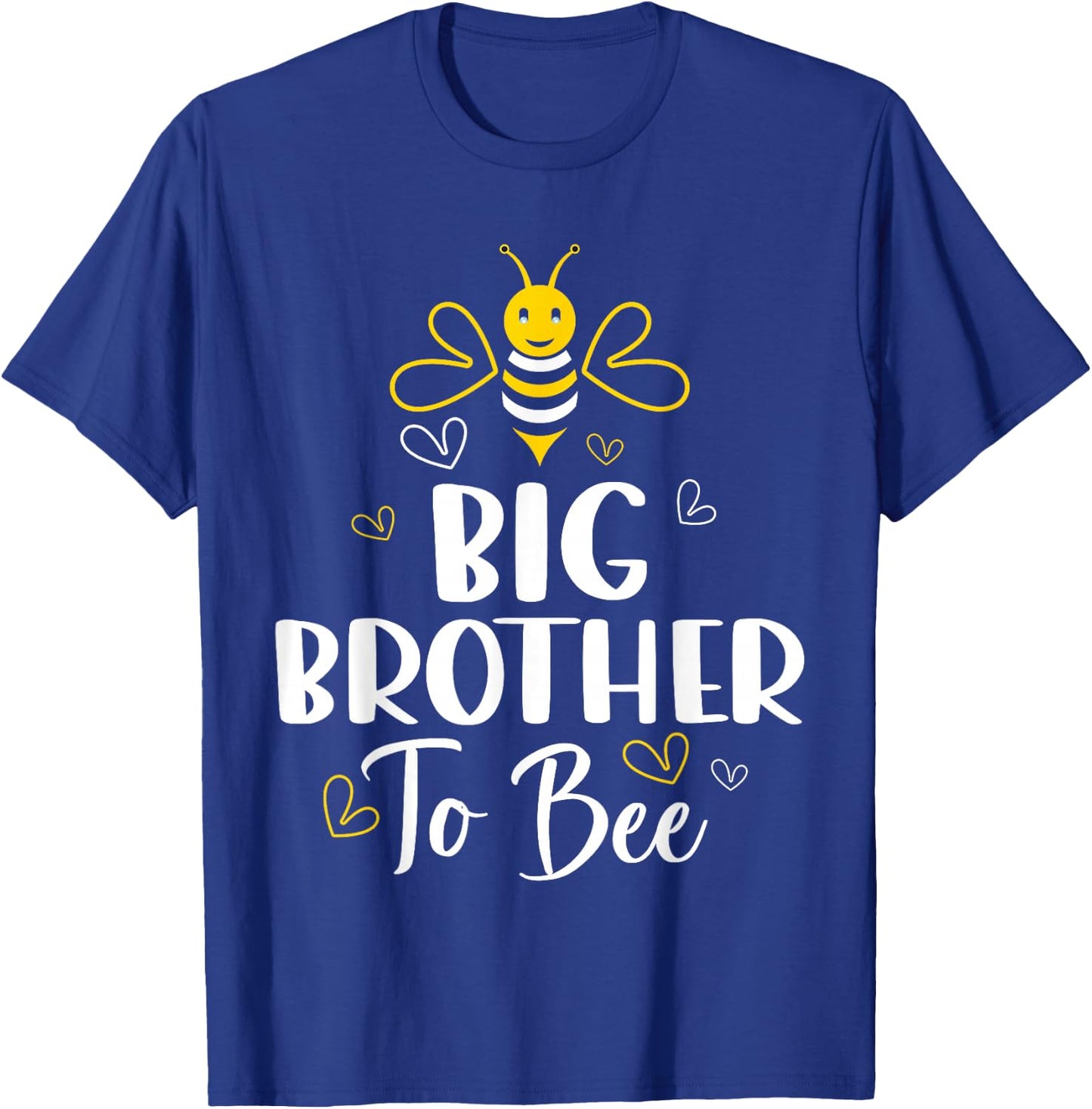 Big Brother to Bee Pregnancy Funny Baby Shower Big Brother T-Shirt - T-Shirt | Royal