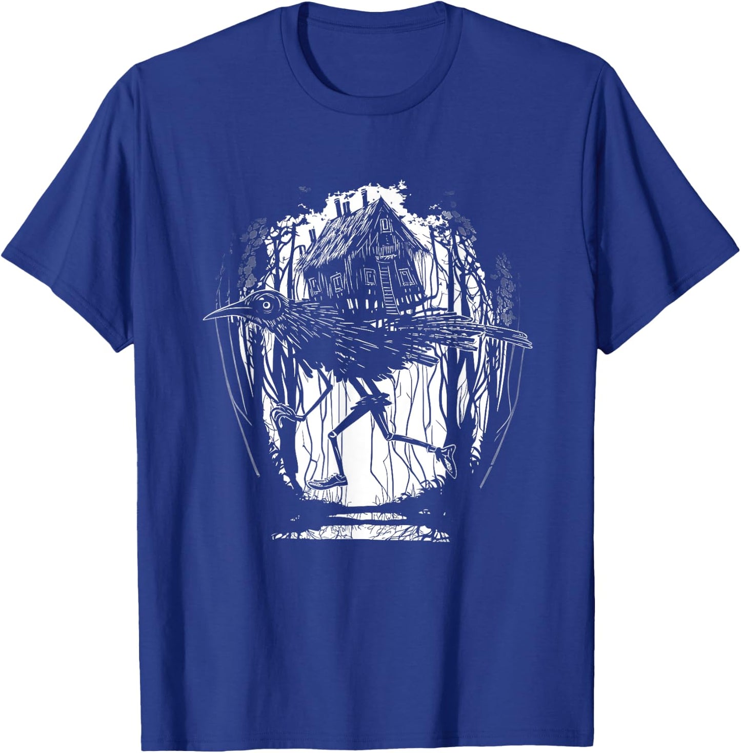 Haus von Baba Yaga Slawische Folklore Russland Märchen Kunst T-Shirt - T-Shirt | Royal