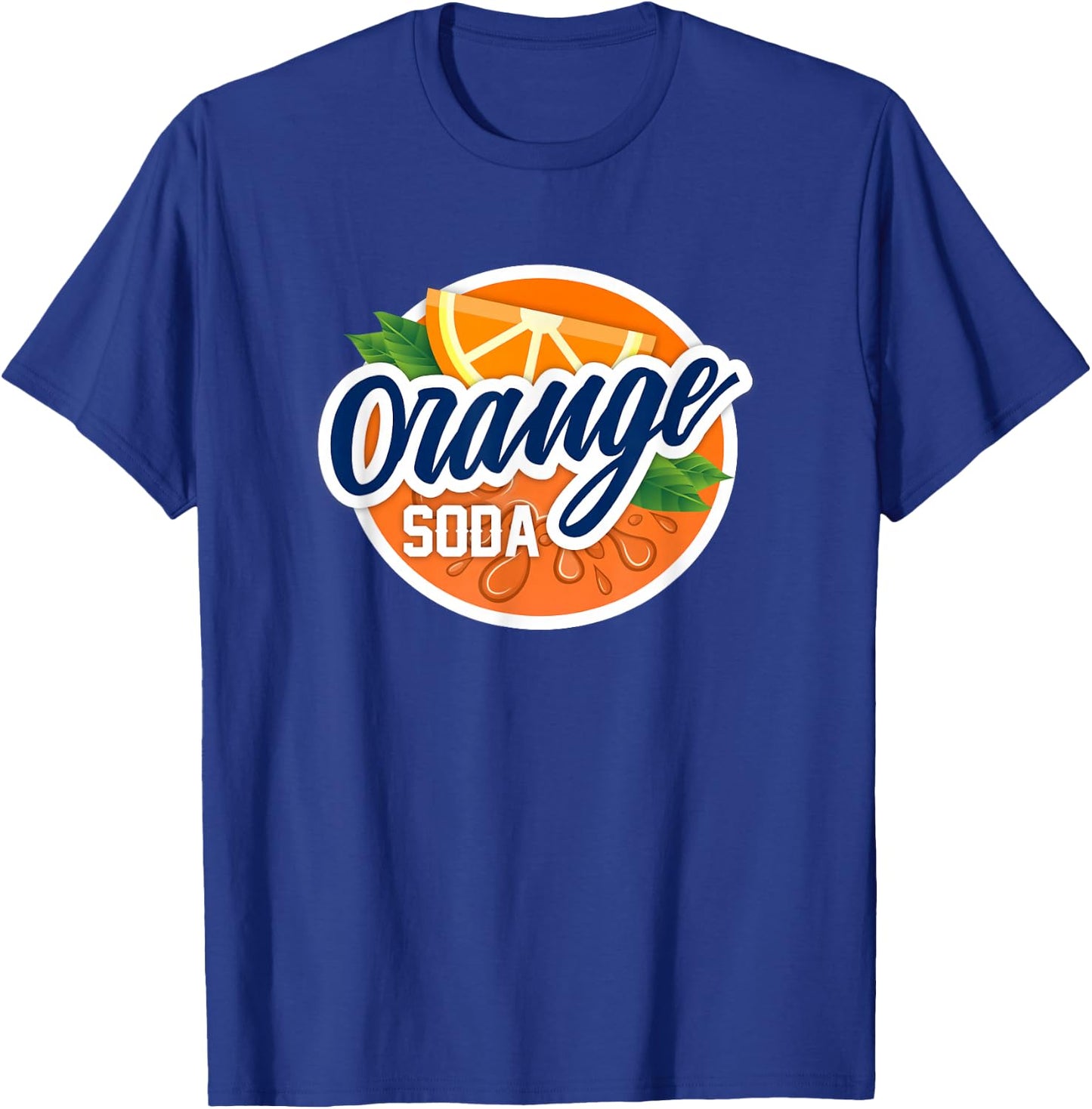 Orange Soda Costume - Men Women T Shirt T-Shirt - T-Shirt | Royal