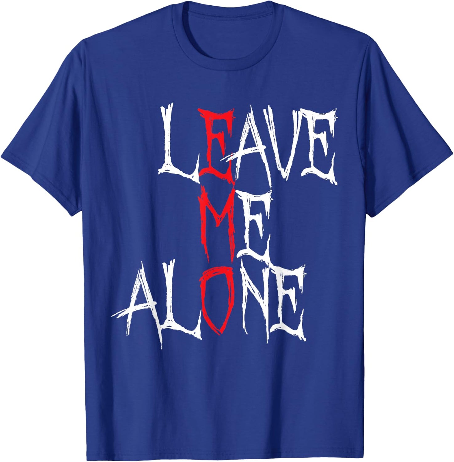 Leave Me Alone Emo Clothing Emocore Emo Music Fan Emo , black T-Shirt - T-Shirt | Royal
