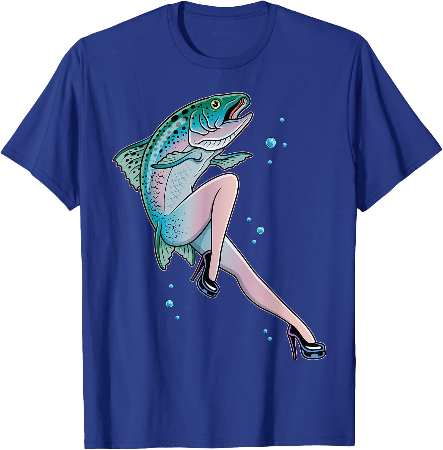 Reverse Mermaid T-Shirt - T-Shirt | Royal