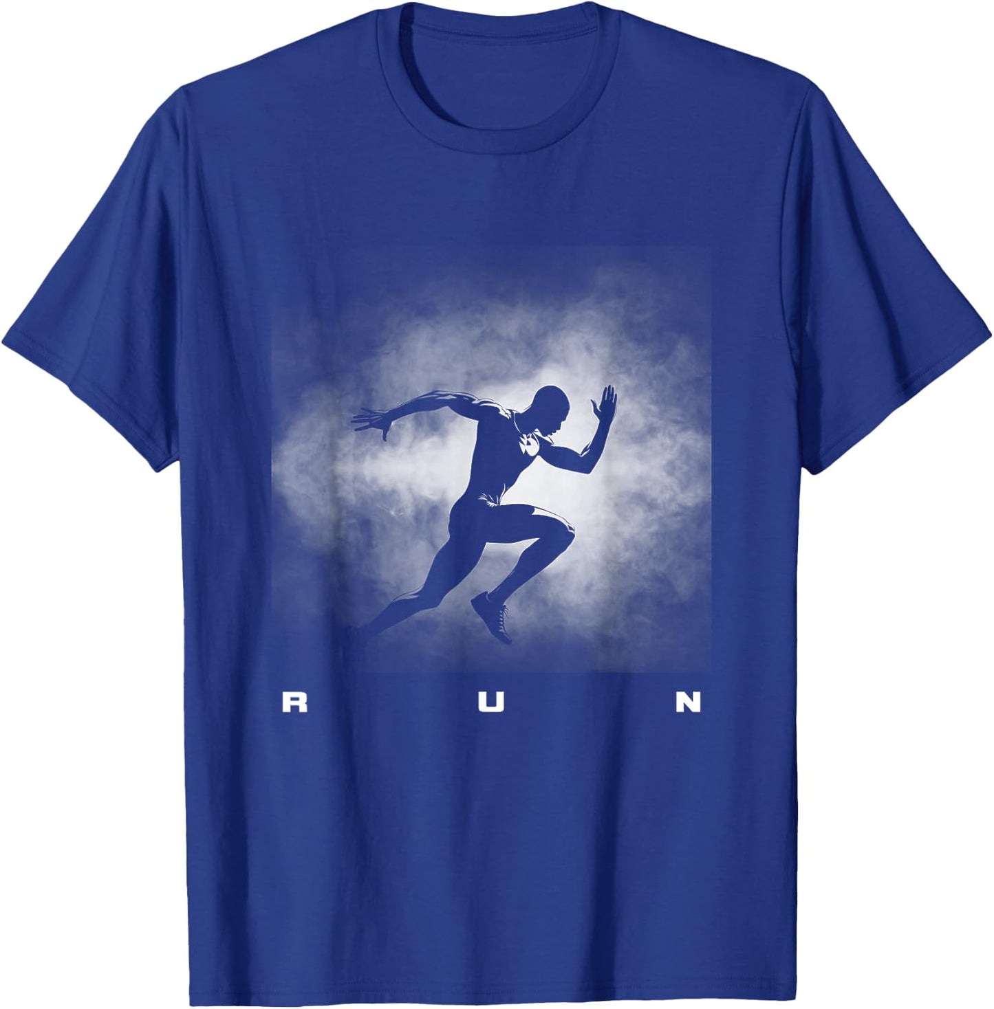 Run Runner Running Track and Field T-Shirt - T-Shirt | Royal