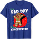 It's A Bad Day To Be A Gingerbread Funny Christmas Cookie PJ T-Shirt - T-Shirt | Royal