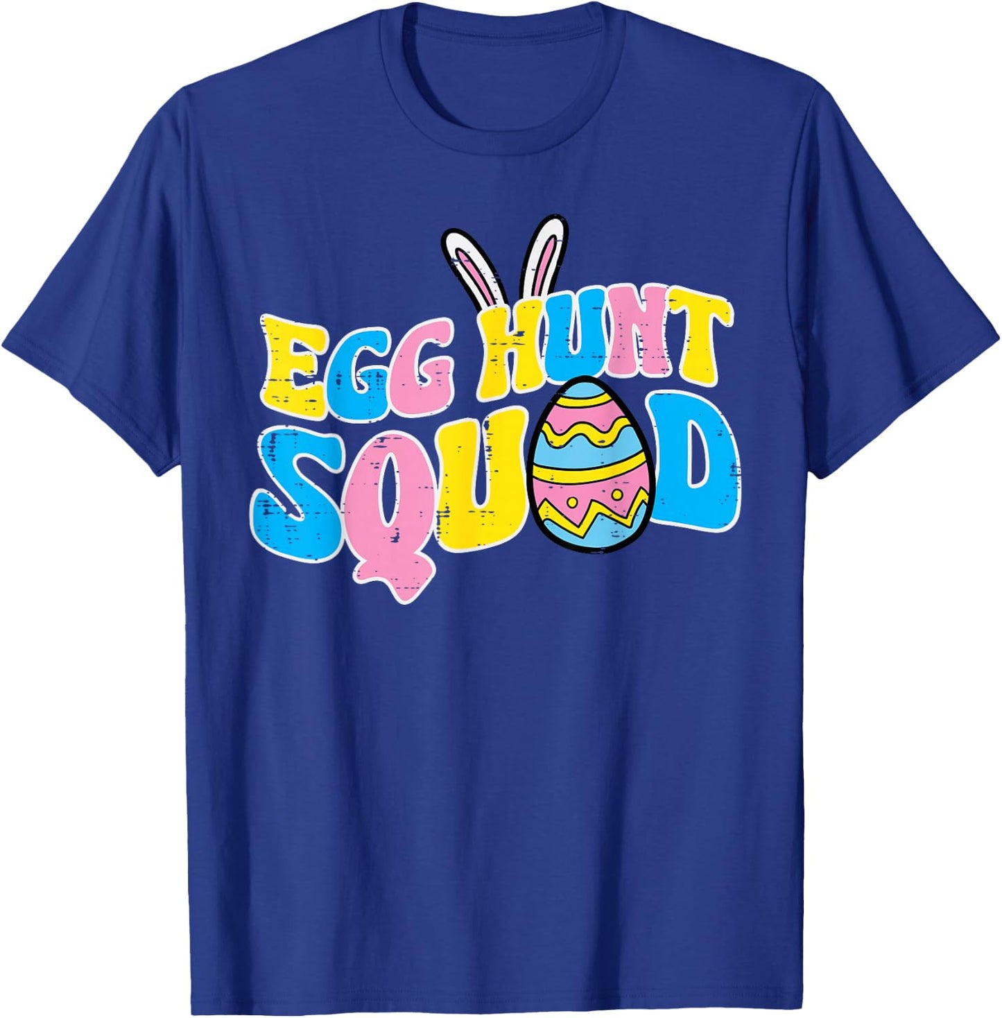 Easter Egg Hunt Squad Family Matching Boys Girls Kid Toddler T-Shirt - T-Shirt | Royal