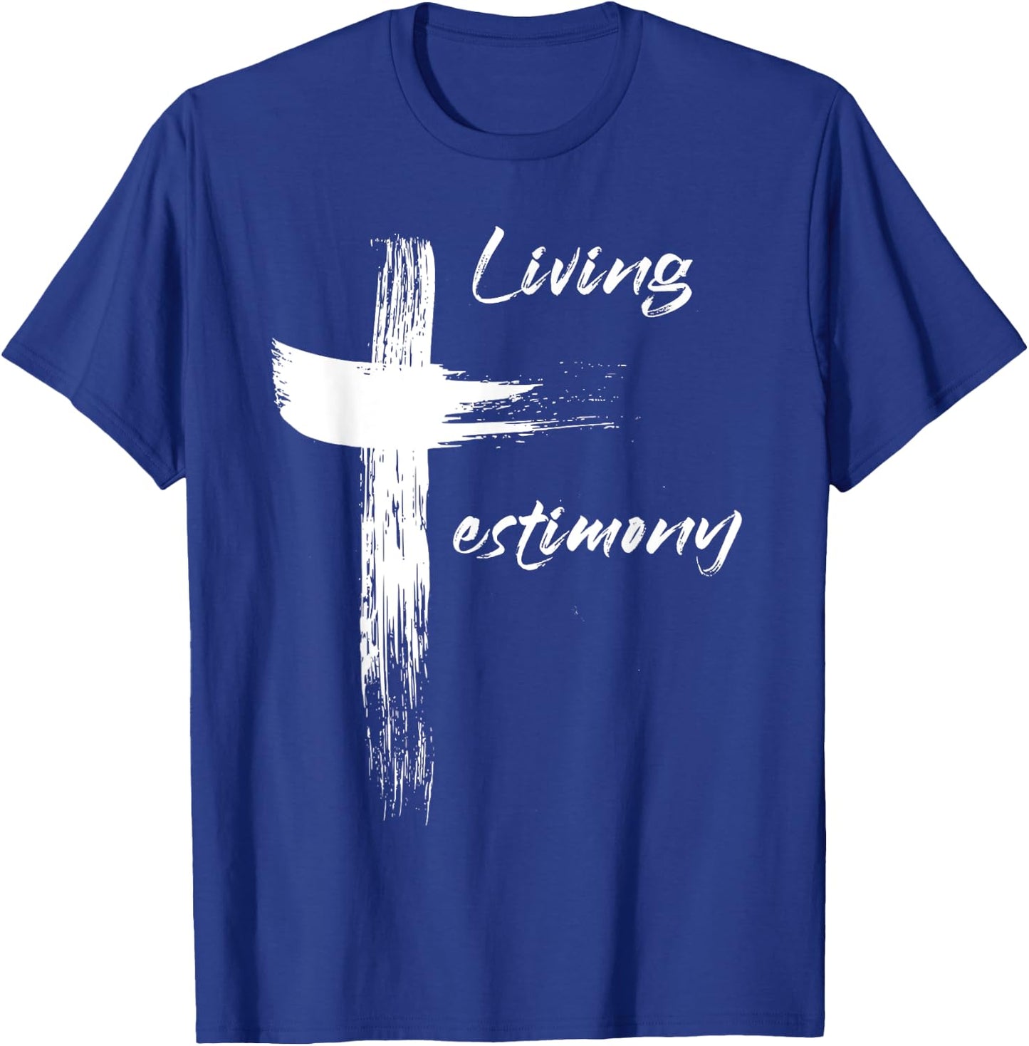 Living Testimony T-Shirt - T-Shirt | Royal