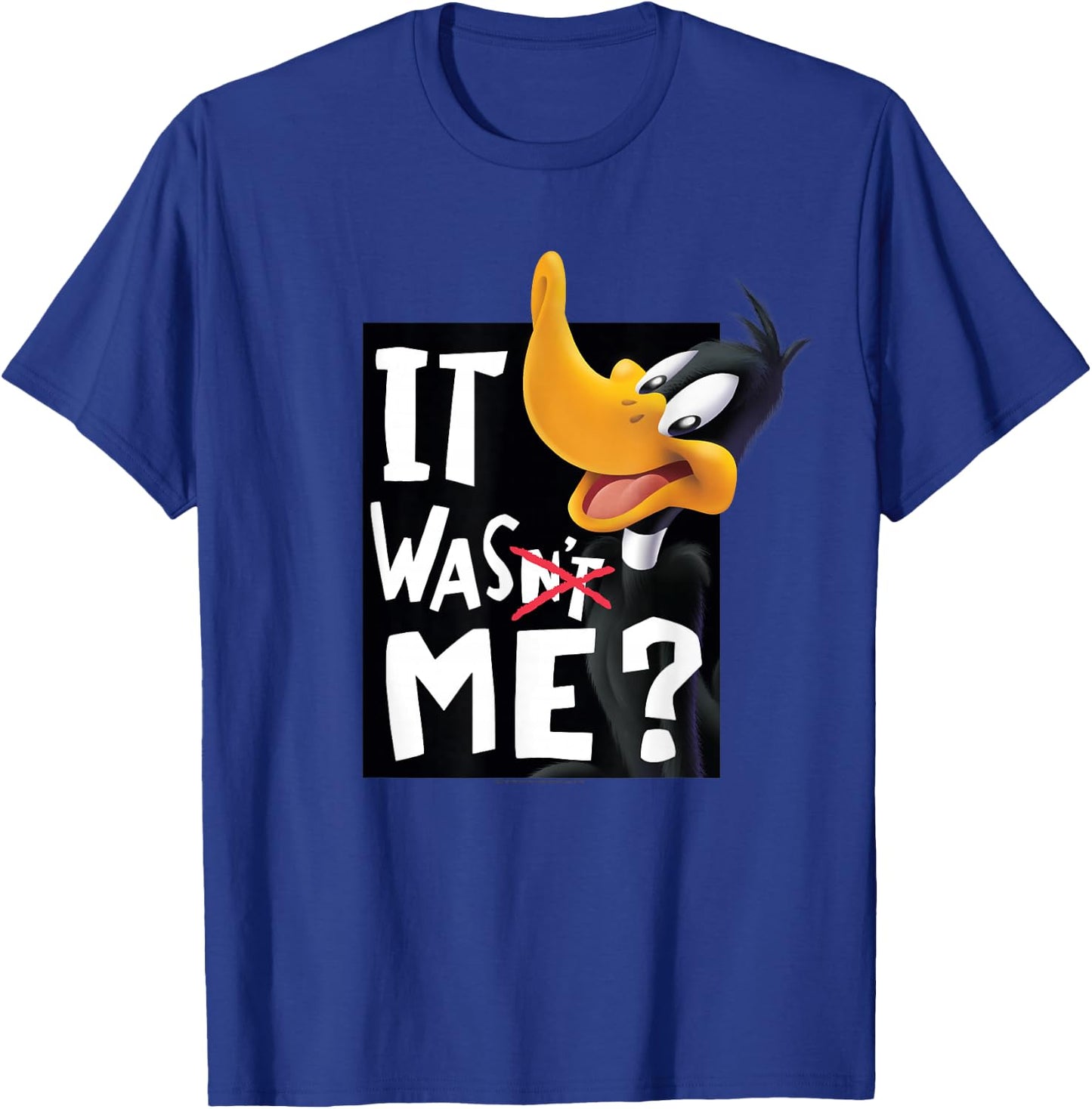 Looney Tunes Daffy Duck It Was Me T-Shirt - T-Shirt | Royal