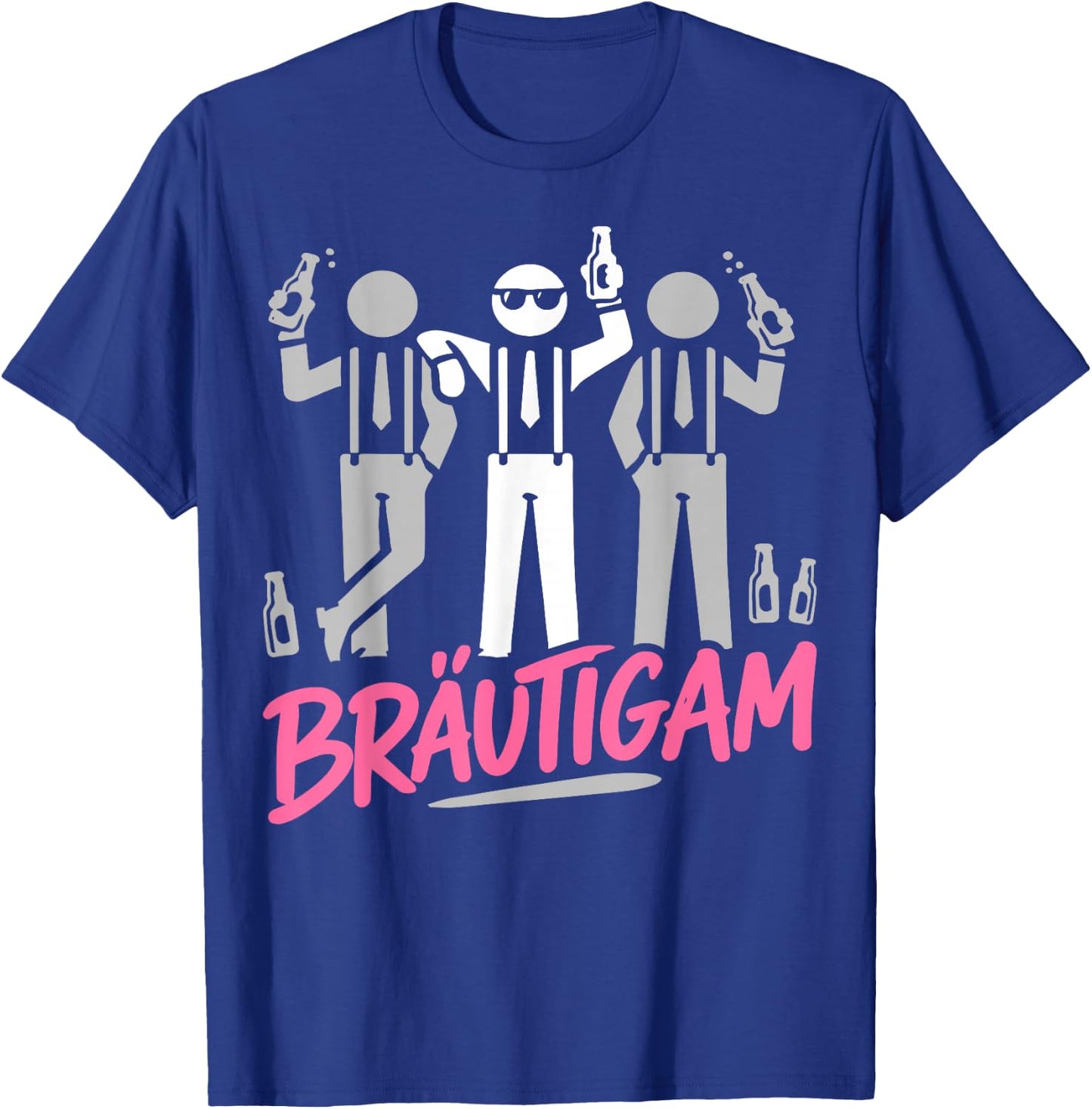 Bräutigam Junggesellenabschied Männer Poltern JGA T-Shirt - T-Shirt | Royal