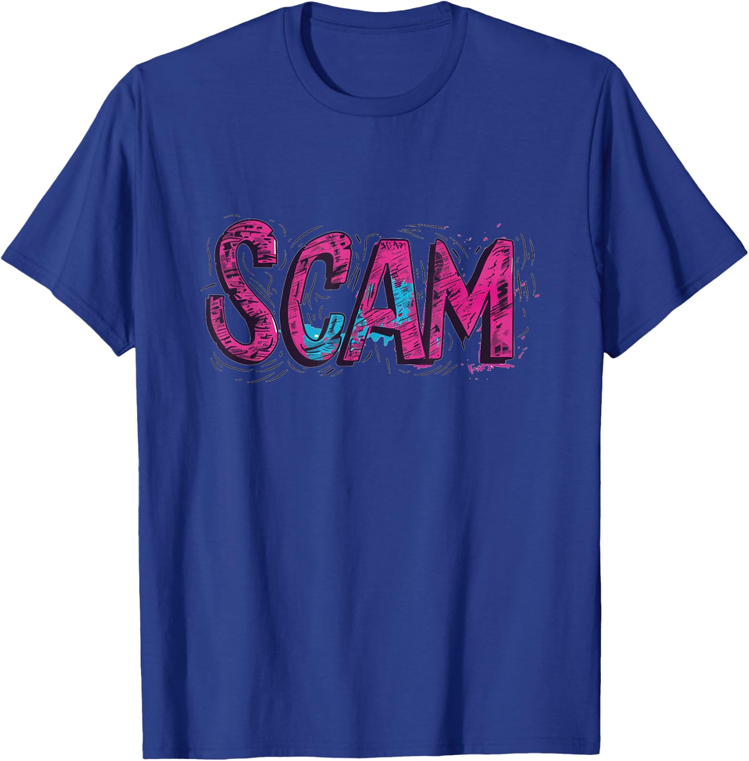 Funny Scam Speech Costume for Boys and Girls T-Shirt - T-Shirt | Royal