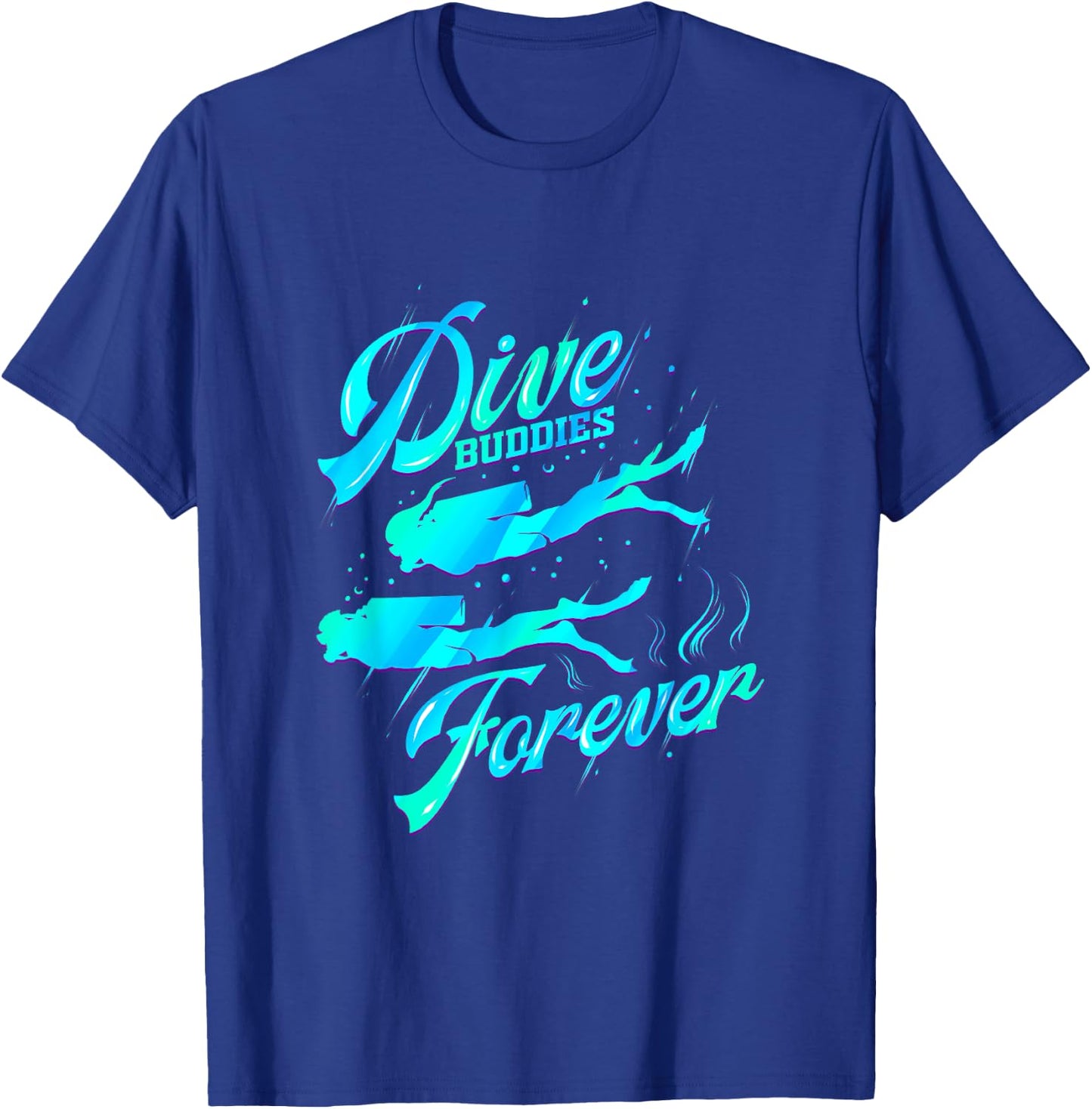 Scuba Dive Buddy for Diver Scuba Diving Buddies Underwater T-Shirt - T-Shirt | Royal